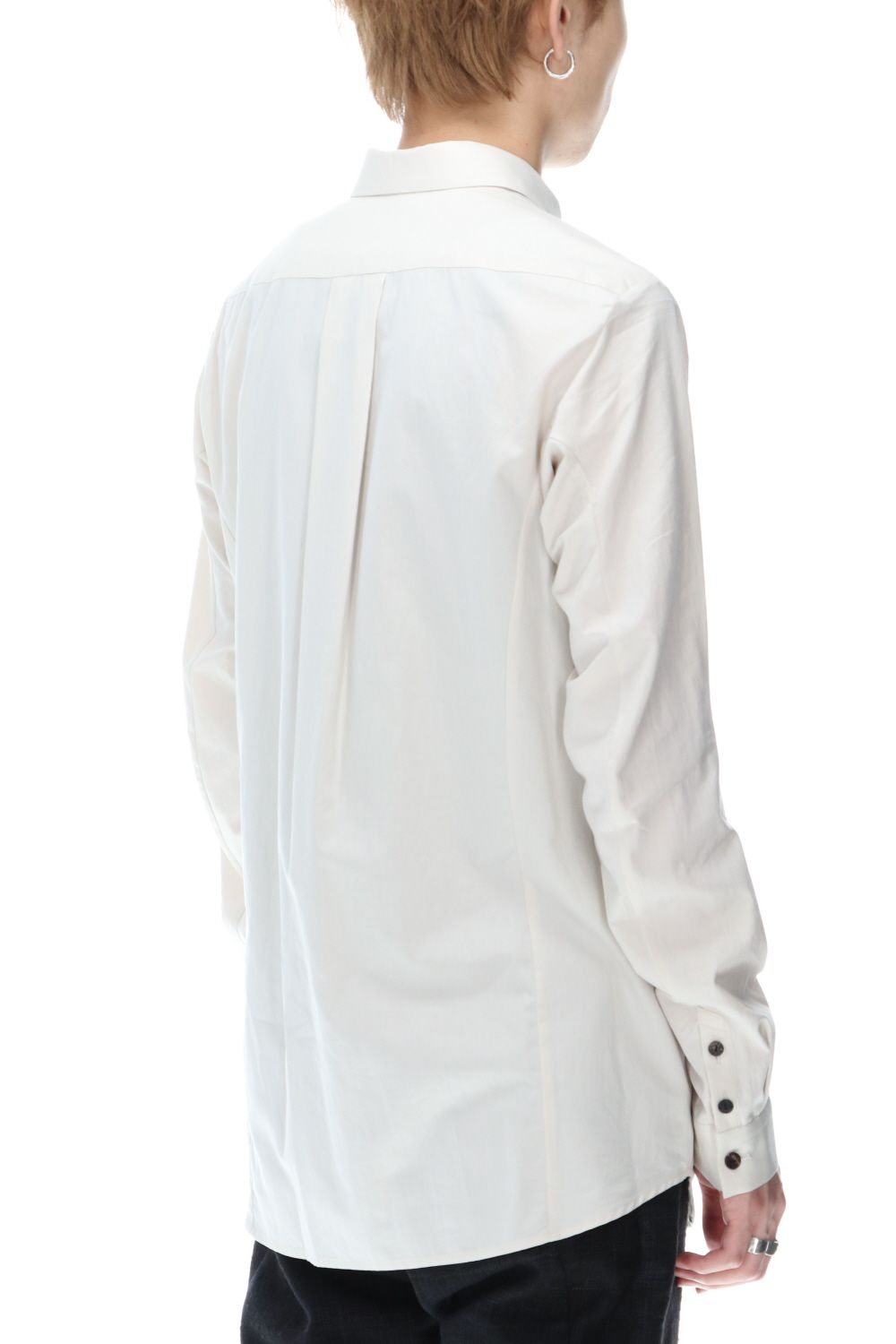 Shirt 120/2 egyptian cotton ( FINX ) White Gray