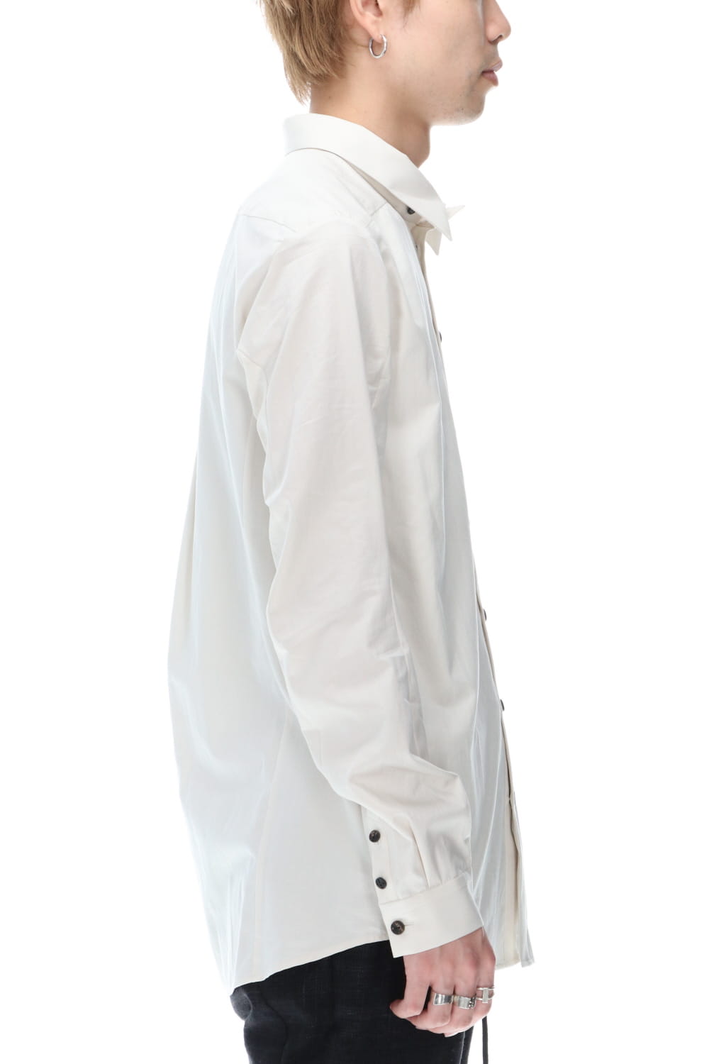 Shirt 120/2 egyptian cotton ( FINX ) White Gray