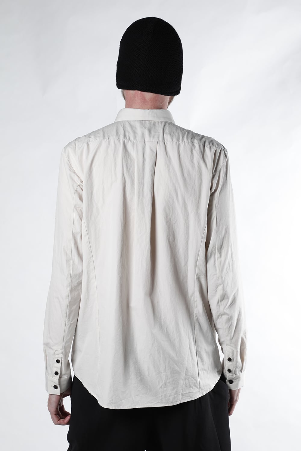 Shirt 120/2 egyptian cotton ( FINX ) White Gray