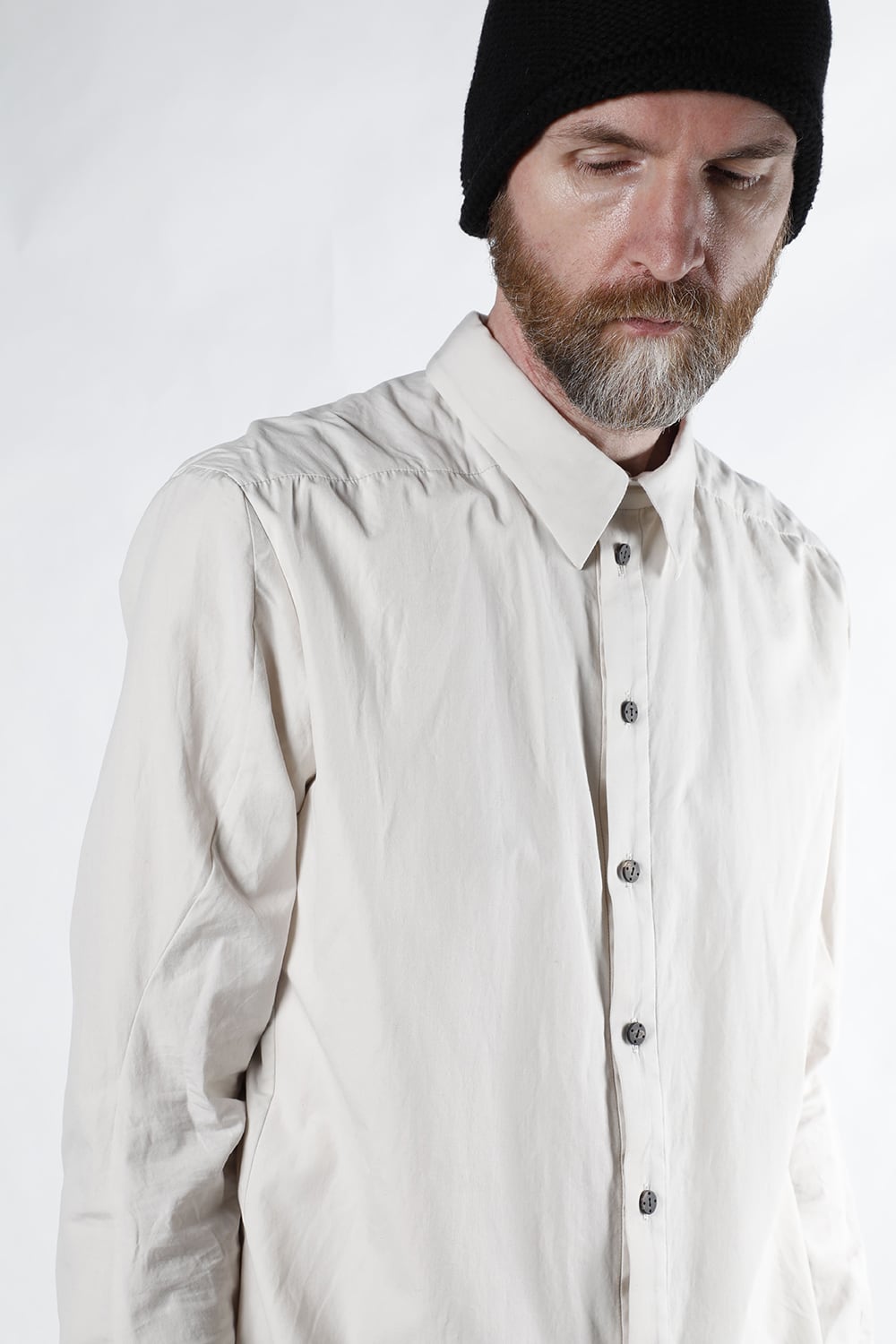 Shirt 120/2 egyptian cotton ( FINX ) White Gray