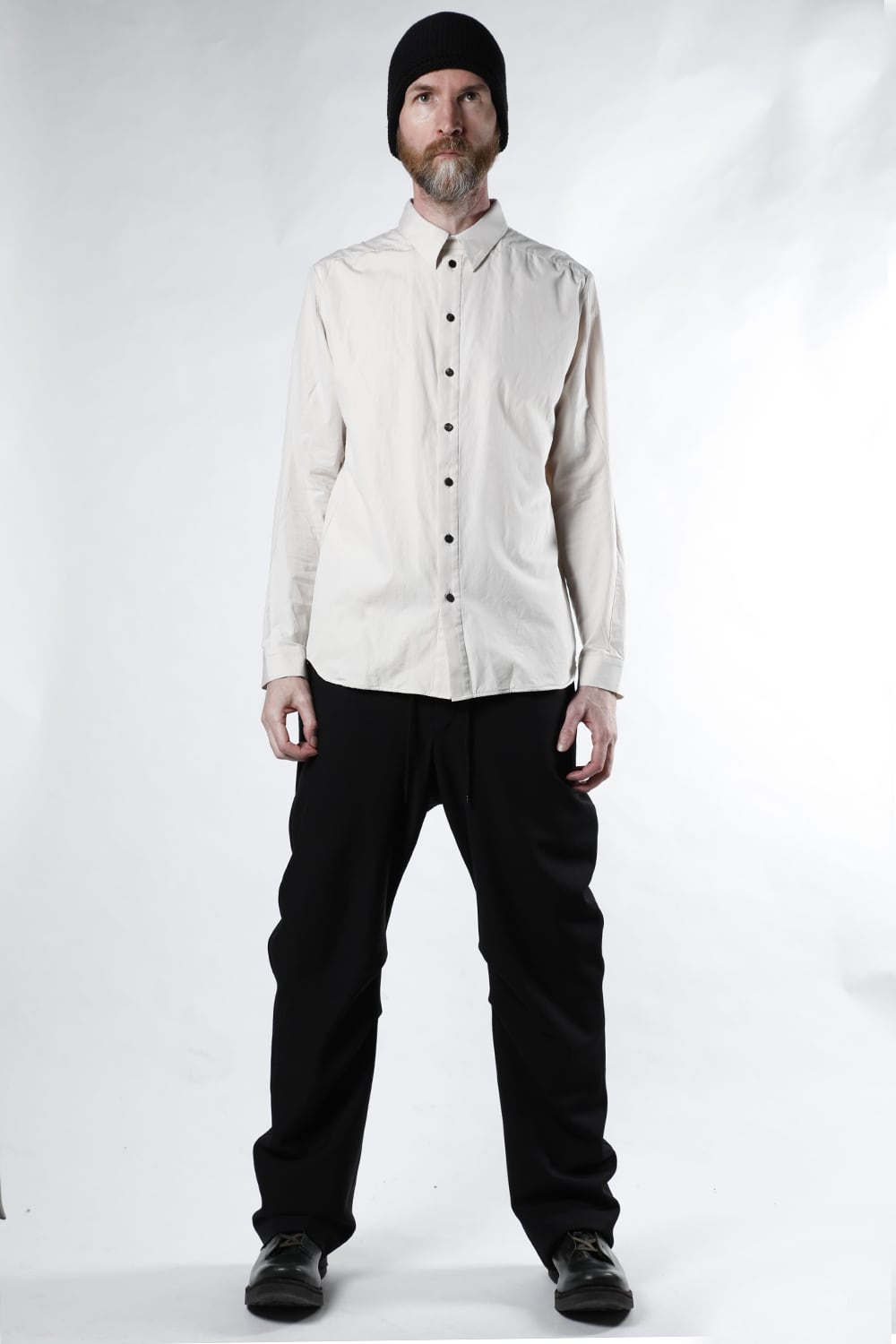 Shirt 120/2 egyptian cotton ( FINX ) White Gray