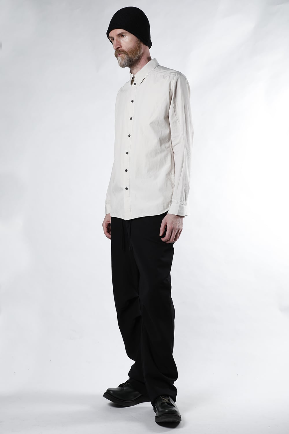 Shirt 120/2 egyptian cotton ( FINX ) White Gray