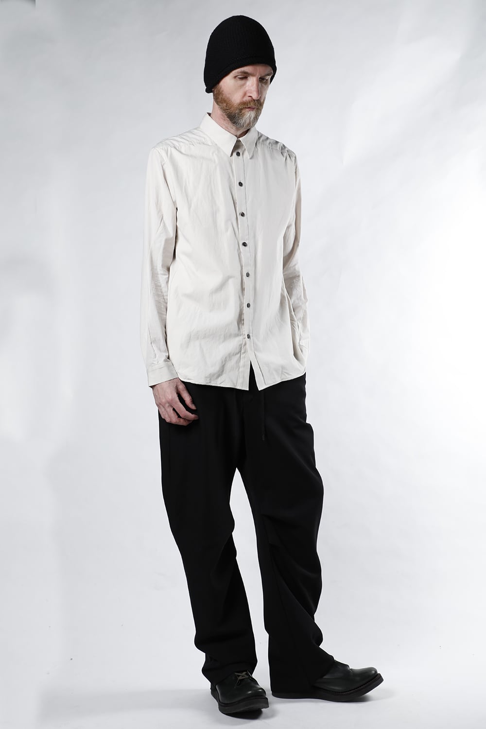 Shirt 120/2 egyptian cotton ( FINX ) White Gray