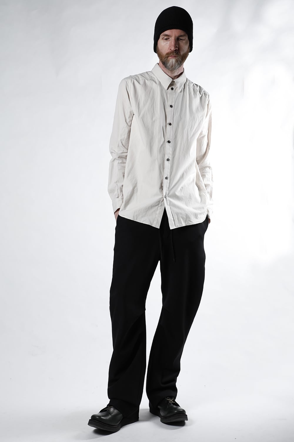 Shirt 120/2 egyptian cotton ( FINX ) White Gray