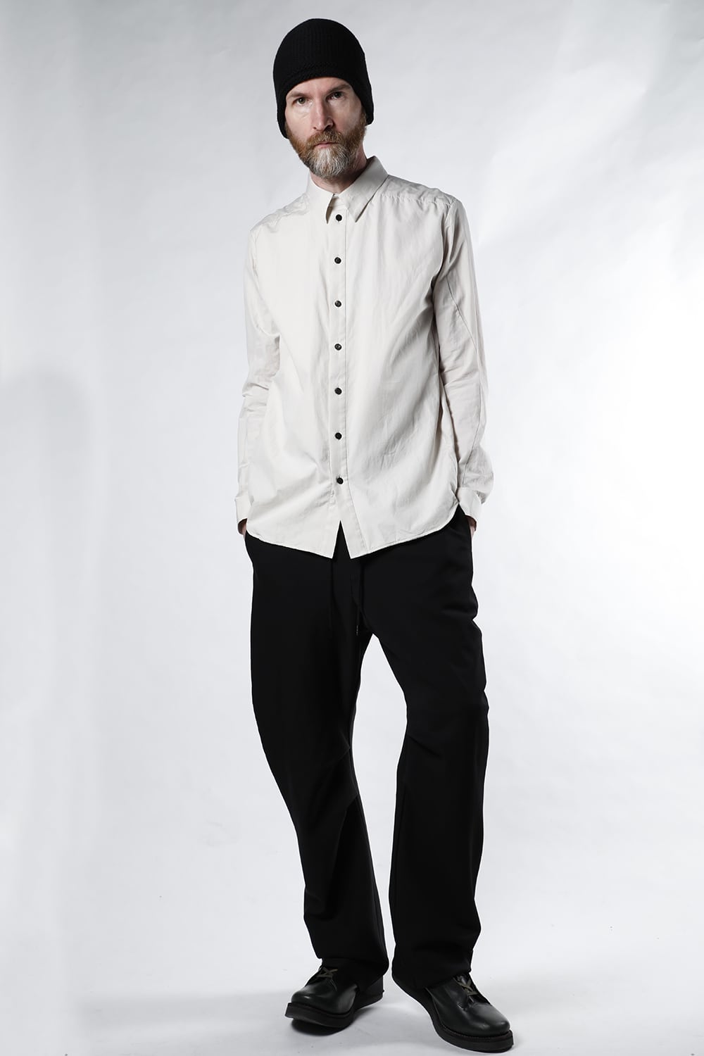 Shirt 120/2 egyptian cotton ( FINX ) White Gray