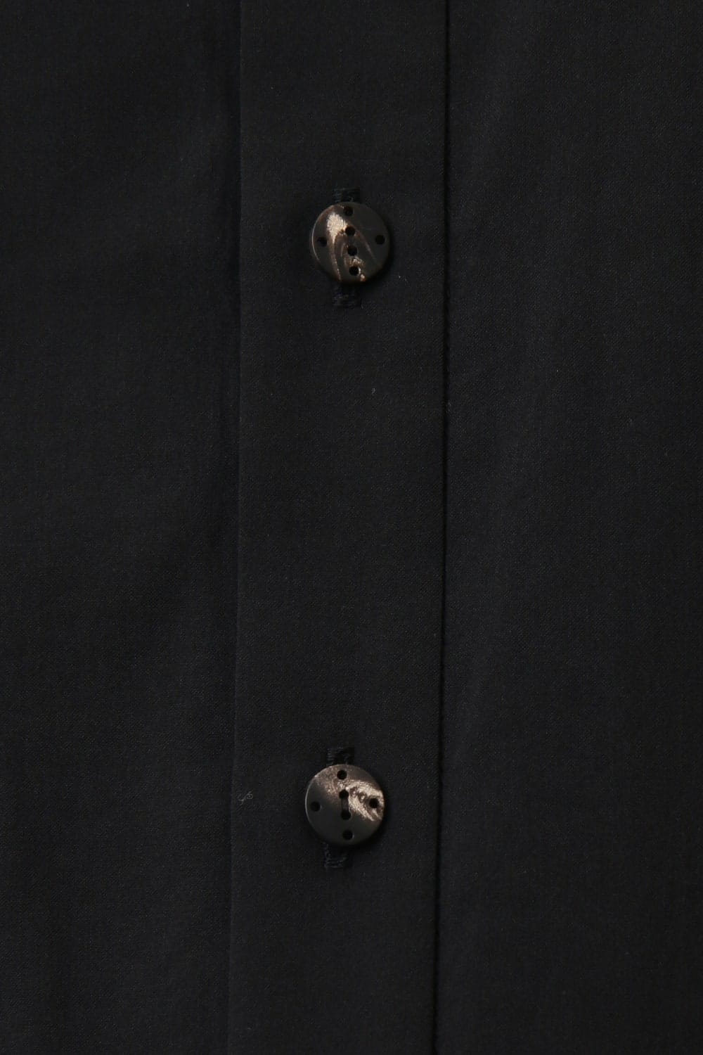 Shirt Silk cotton sandblast Black