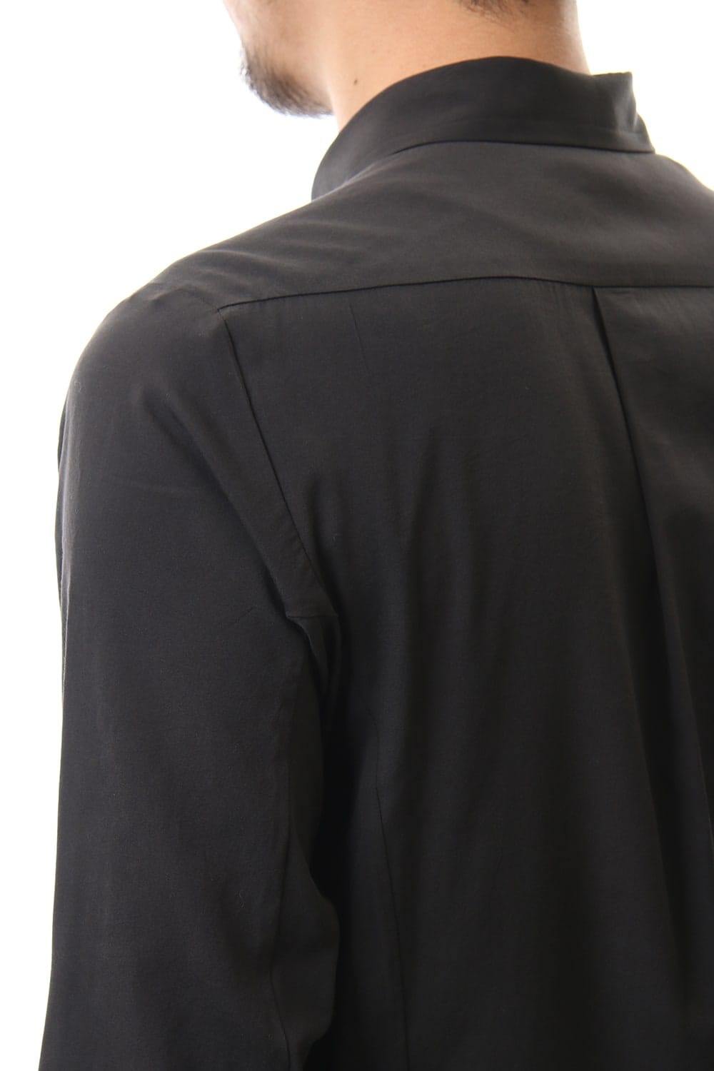 Shirt Silk cotton sandblast Charcoal