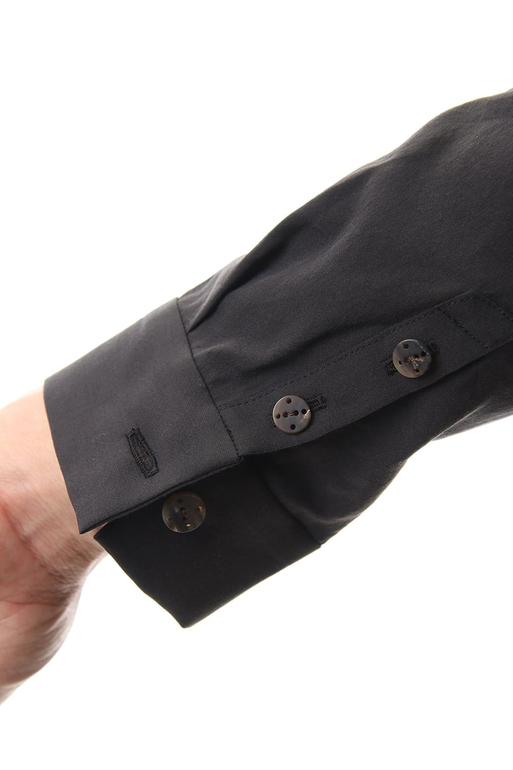 Shirt Silk cotton sandblast Charcoal