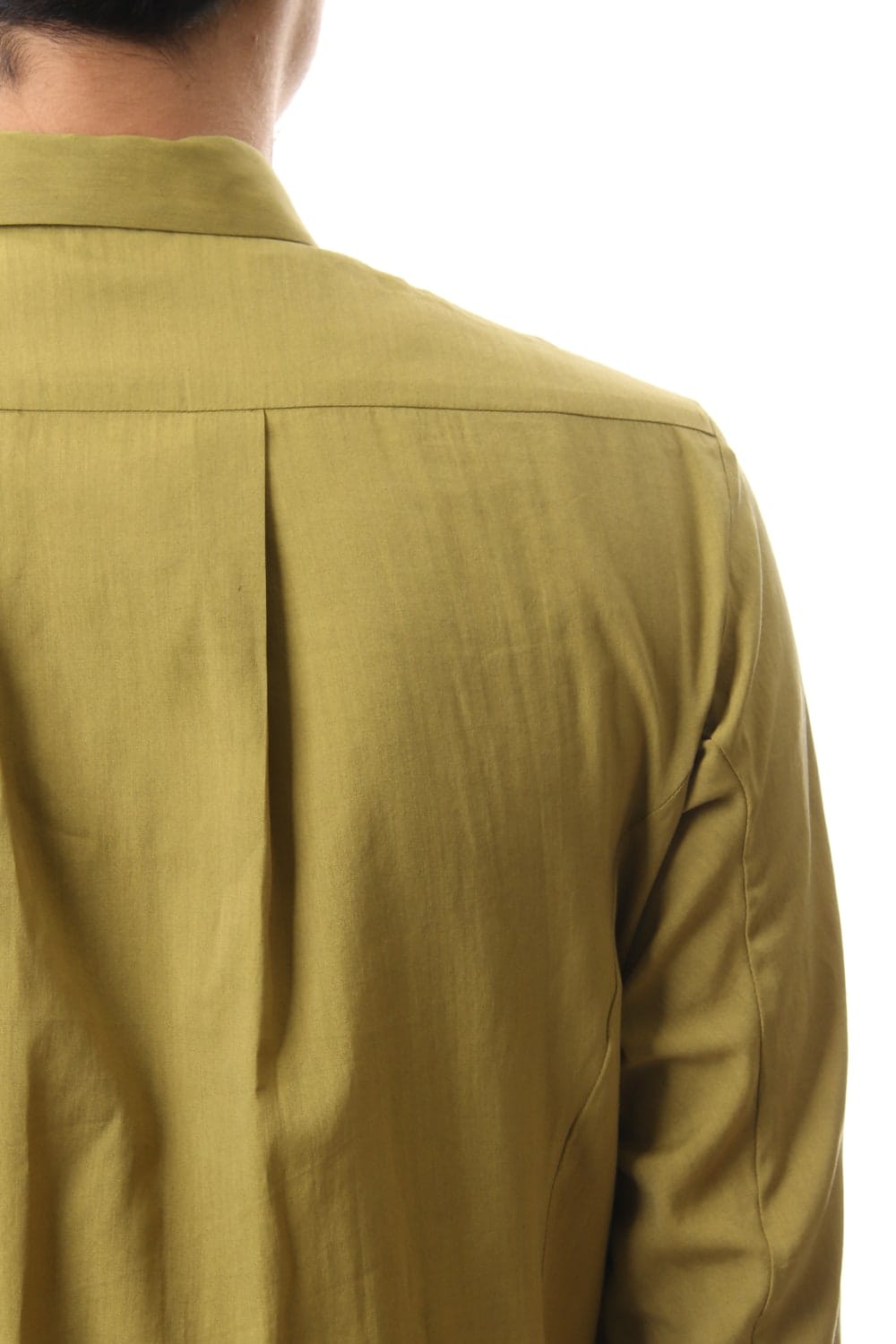 Shirt Silk cotton sandblast Dirty Yellow