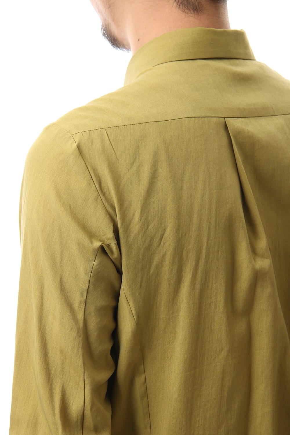 Shirt Silk cotton sandblast Dirty Yellow