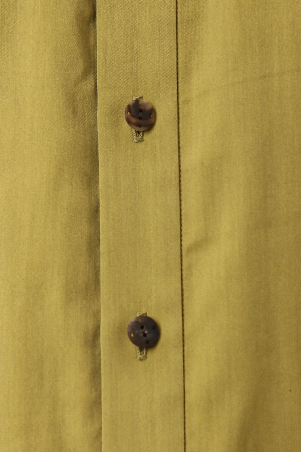 Shirt Silk cotton sandblast Dirty Yellow