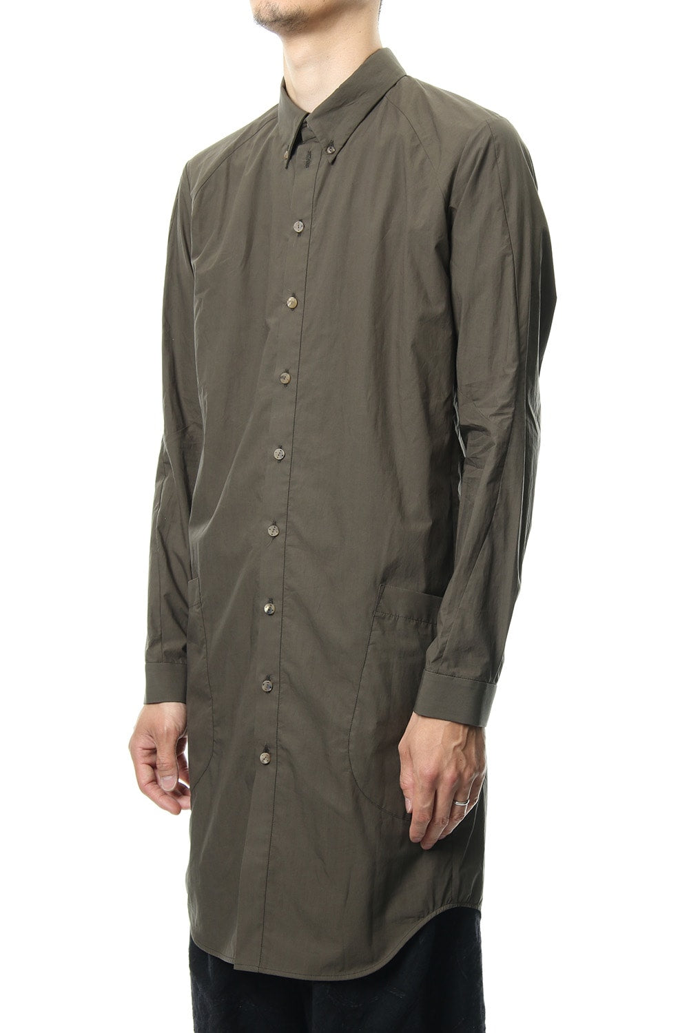 Long Shirt Cotton Hard Wash