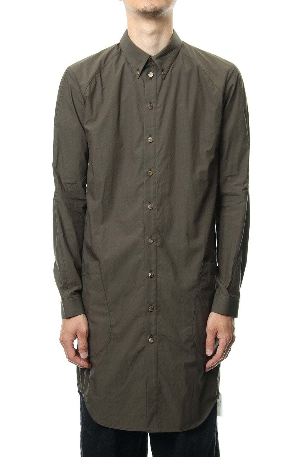 Long Shirt Cotton Hard Wash
