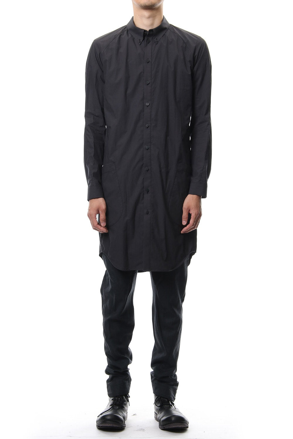 Long Shirt Cotton Hard Wash