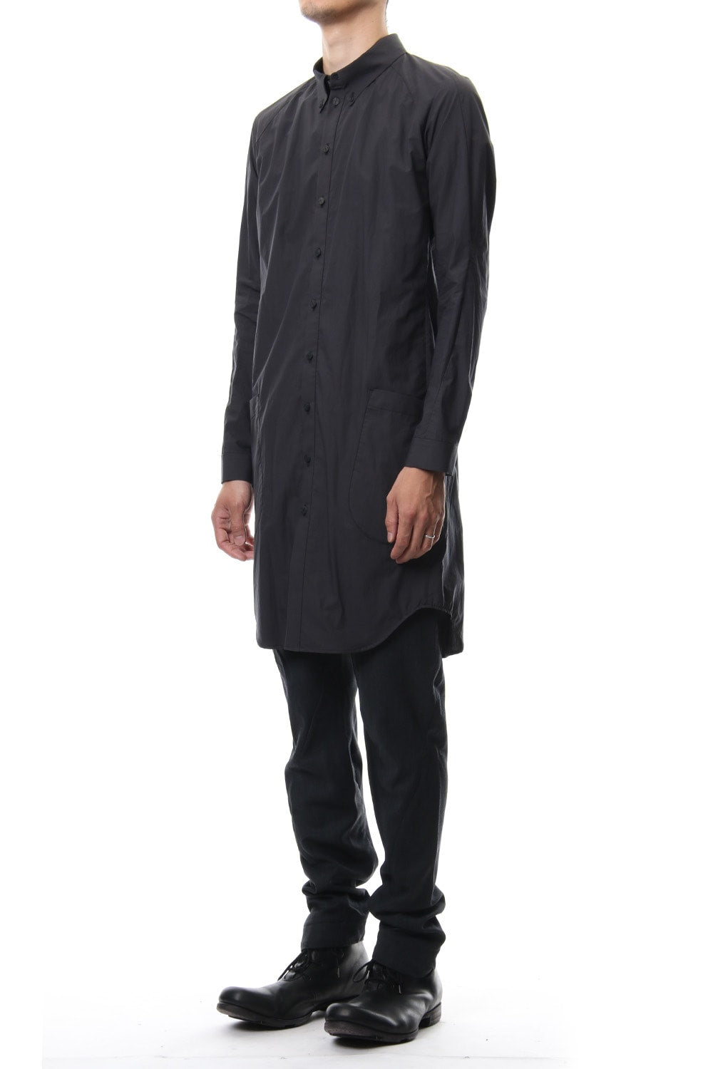 Long Shirt Cotton Hard Wash