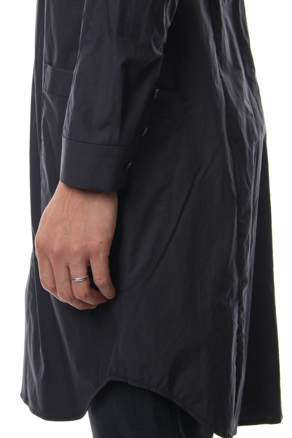 Long Shirt Cotton Hard Wash