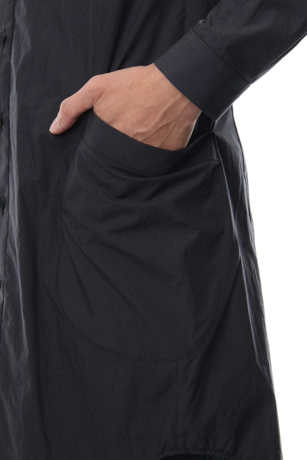 Long Shirt Cotton Hard Wash