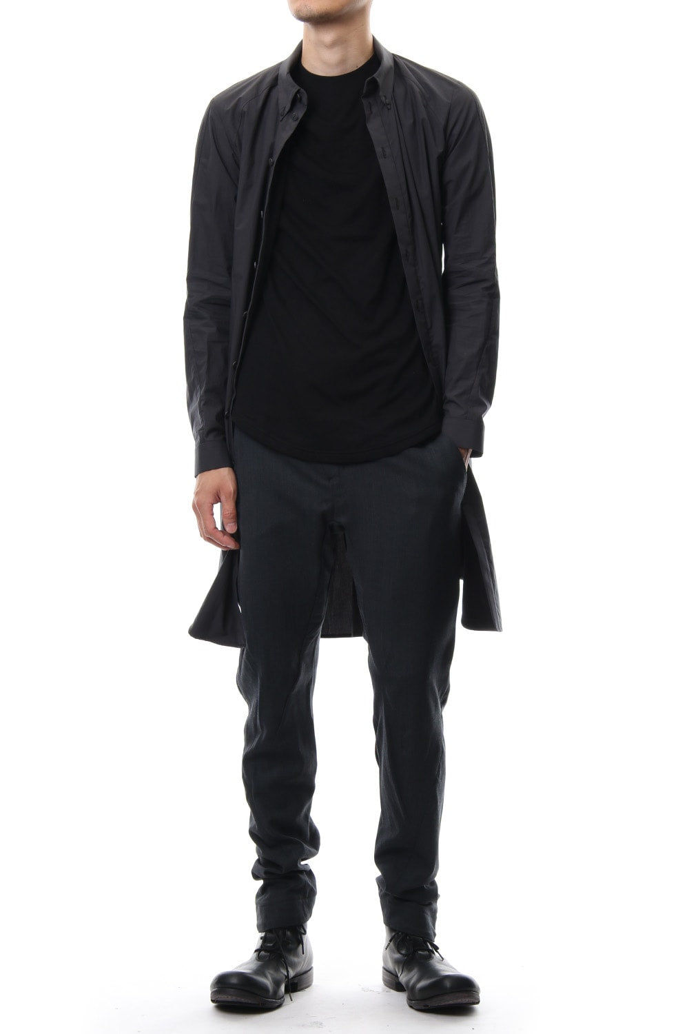 Long Shirt Cotton Hard Wash