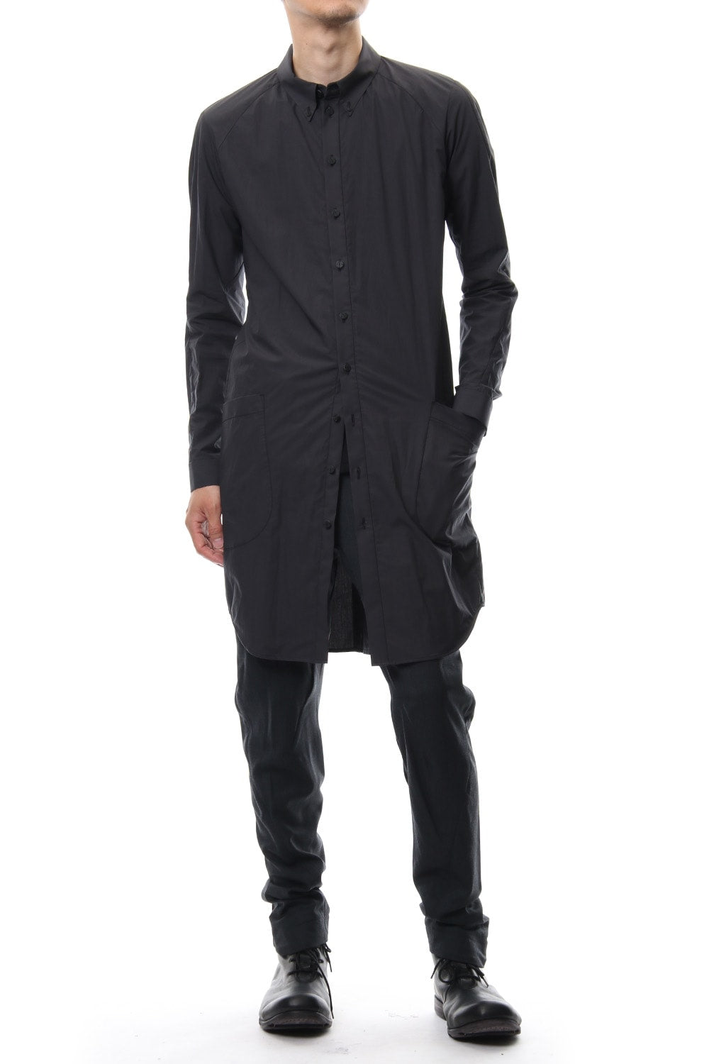 Long Shirt Cotton Hard Wash