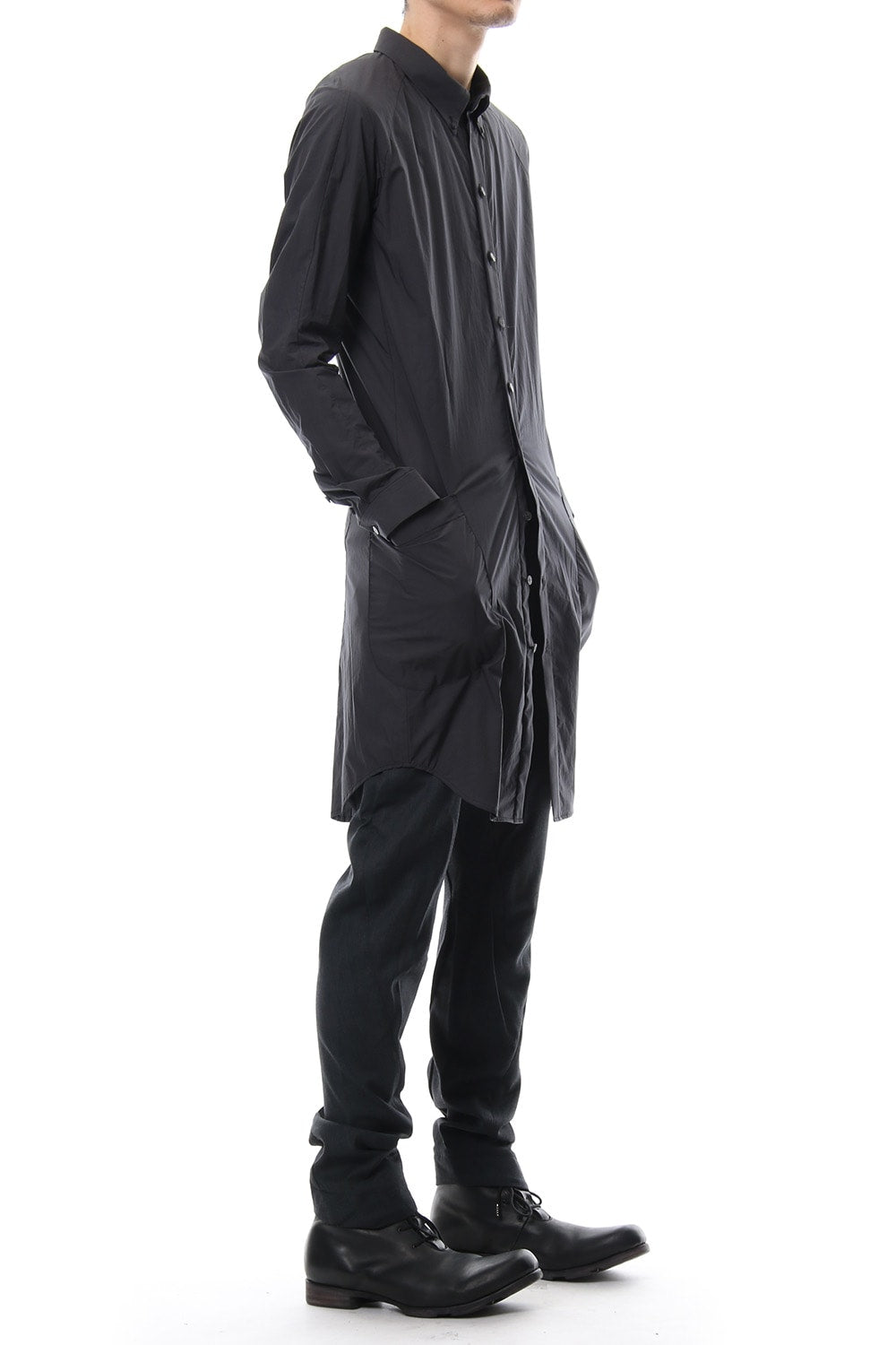 Long Shirt Cotton Hard Wash