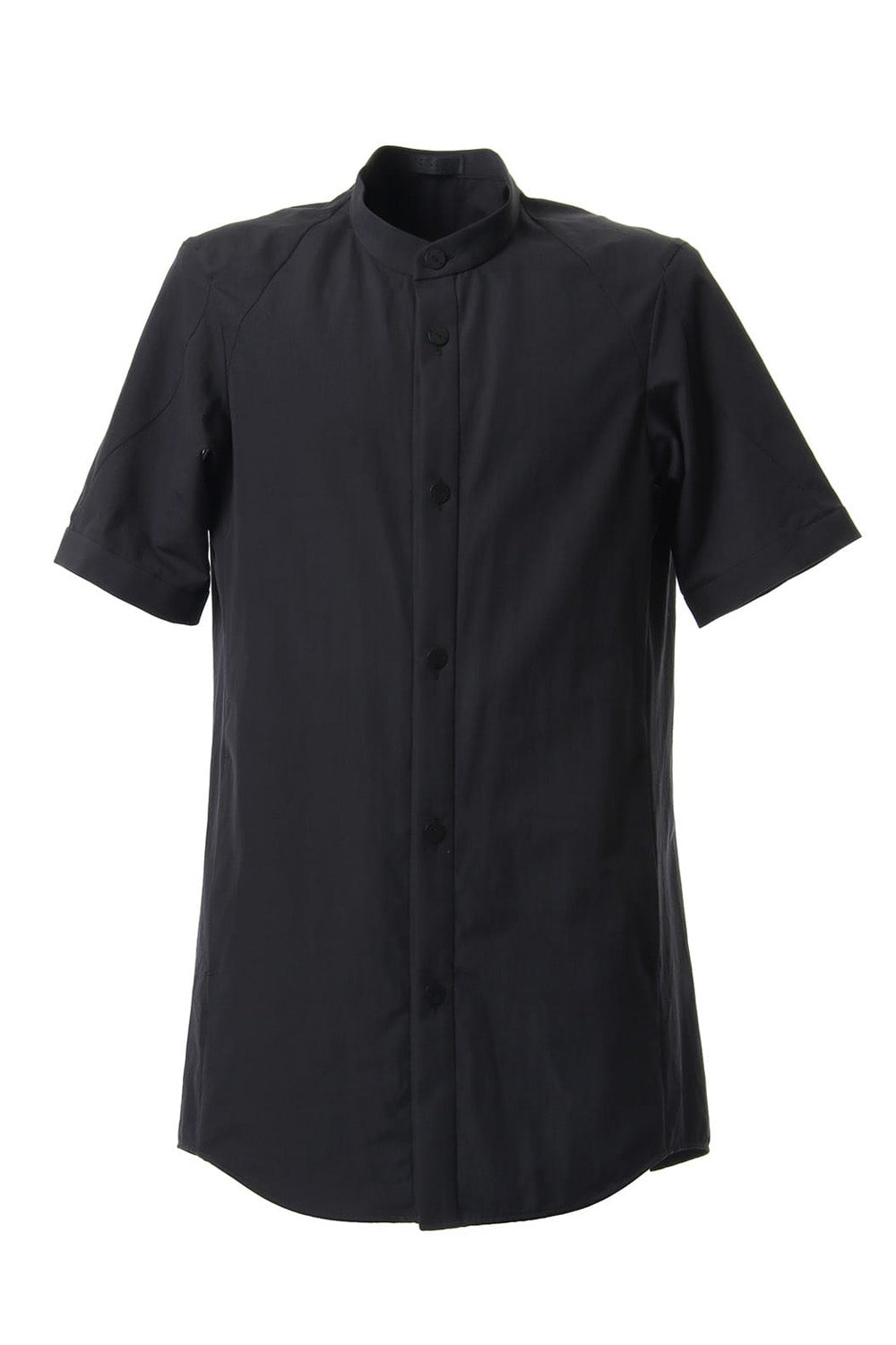 Short Sleeve Shirt Egyptian ( FINX ) Cotton - Black