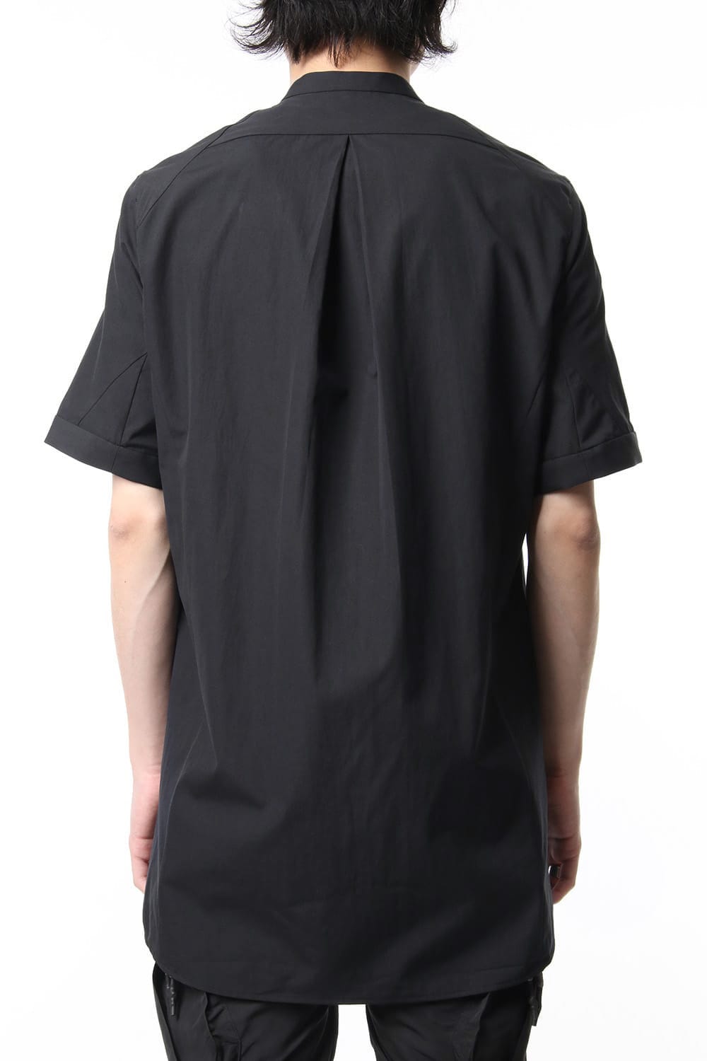 Short Sleeve Shirt Egyptian ( FINX ) Cotton - Black