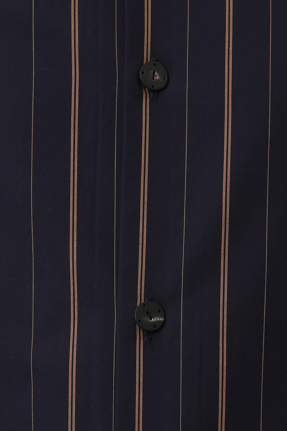 Open collar Long sleeve shirt egyptian cotton stripe [GIZA]