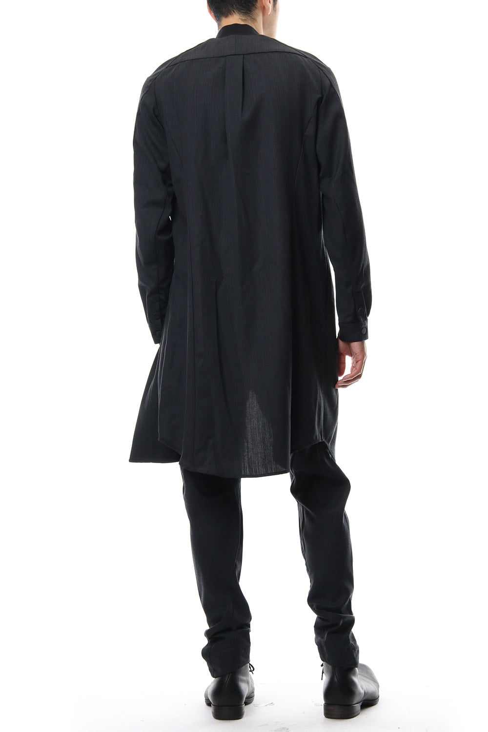 Long Shirt Wool Gabardine