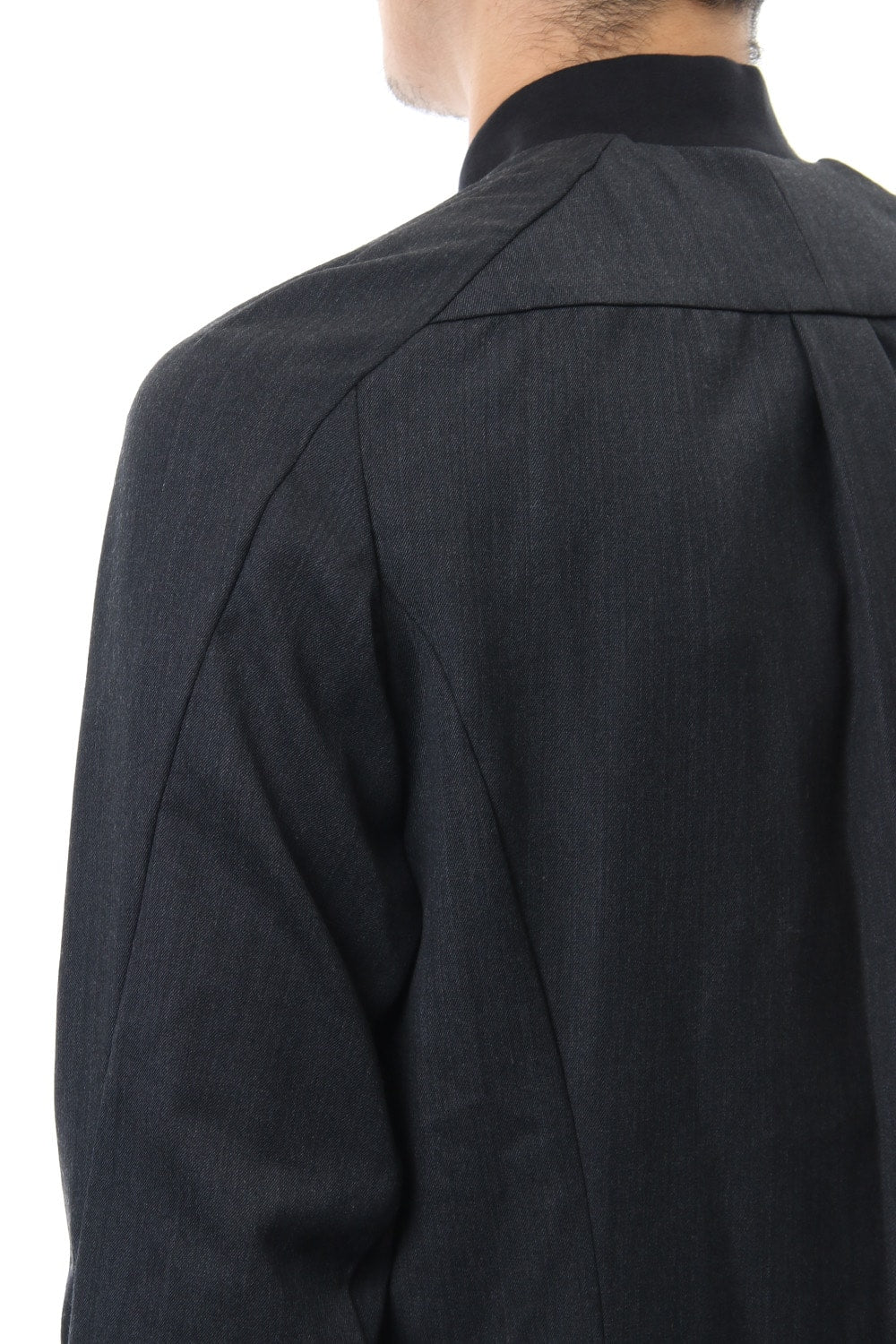 Long Shirt Wool Gabardine