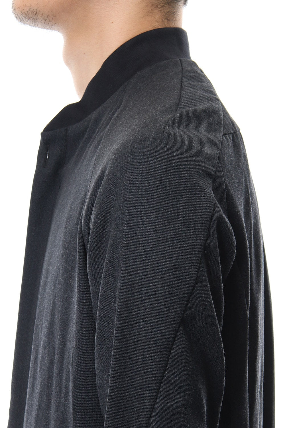 Long Shirt Wool Gabardine