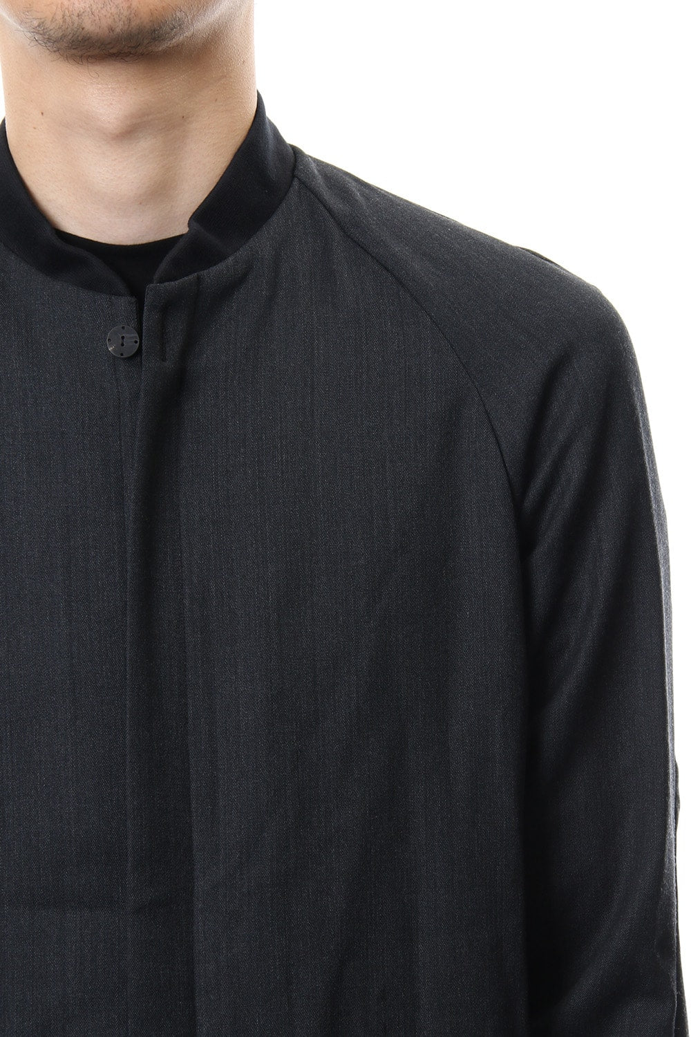 Long Shirt Wool Gabardine