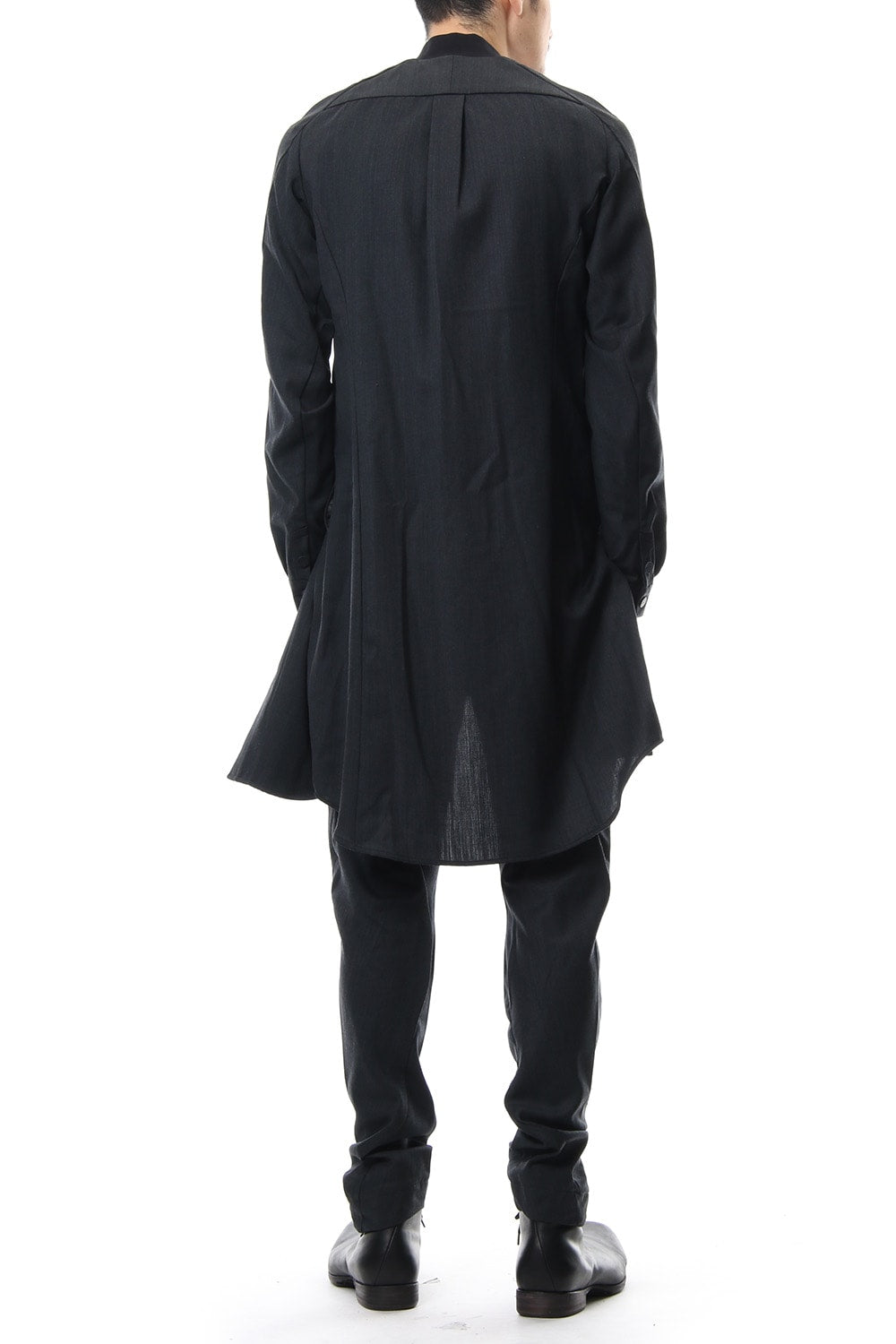 Long Shirt Wool Gabardine