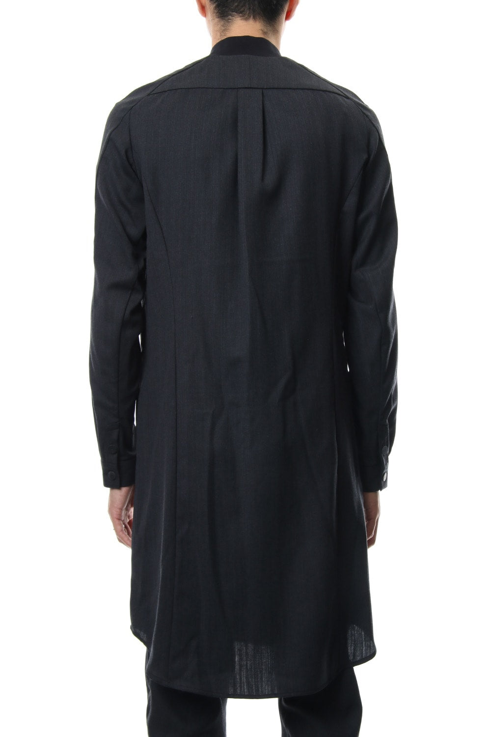 Long Shirt Wool Gabardine
