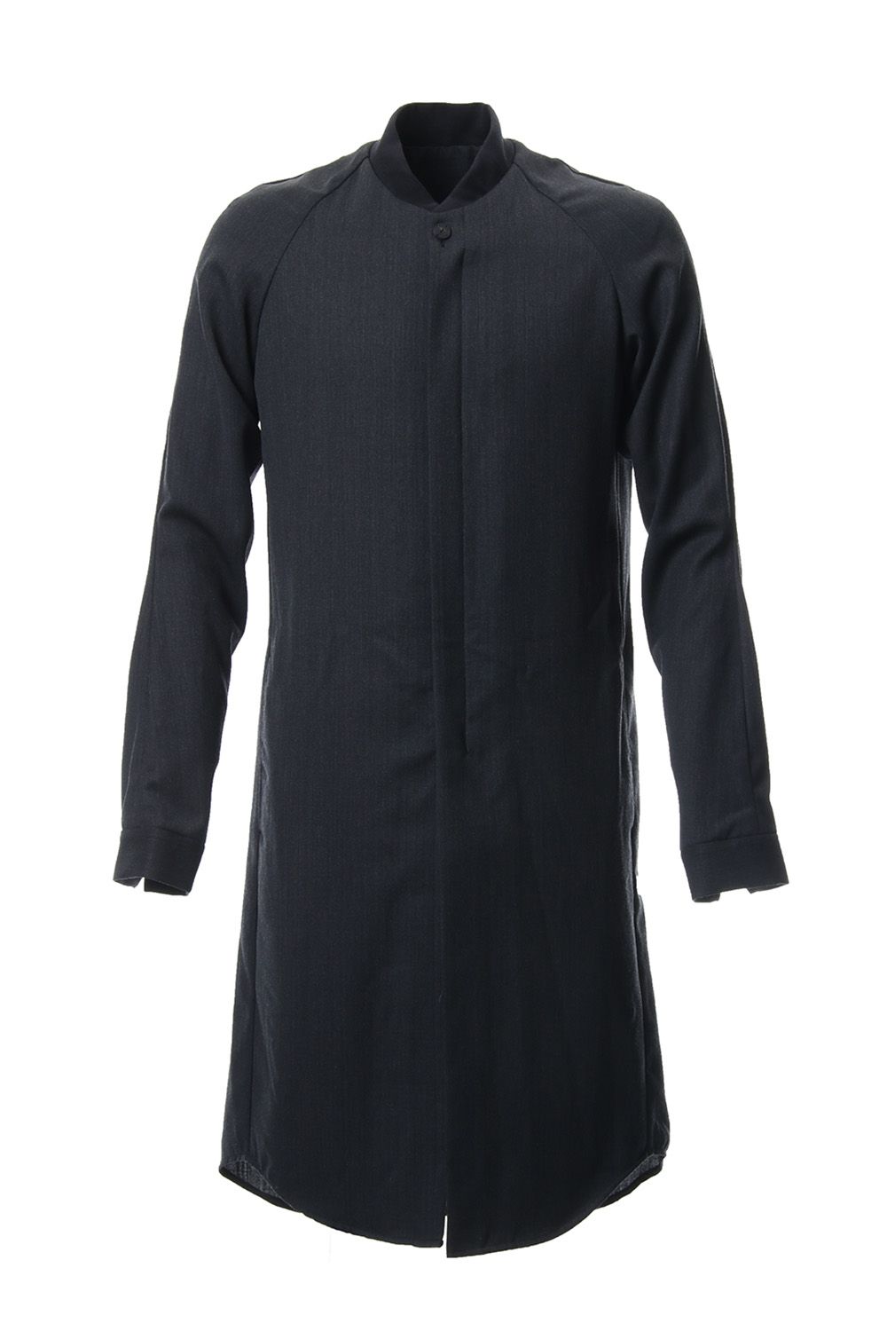Long Shirt Wool Gabardine