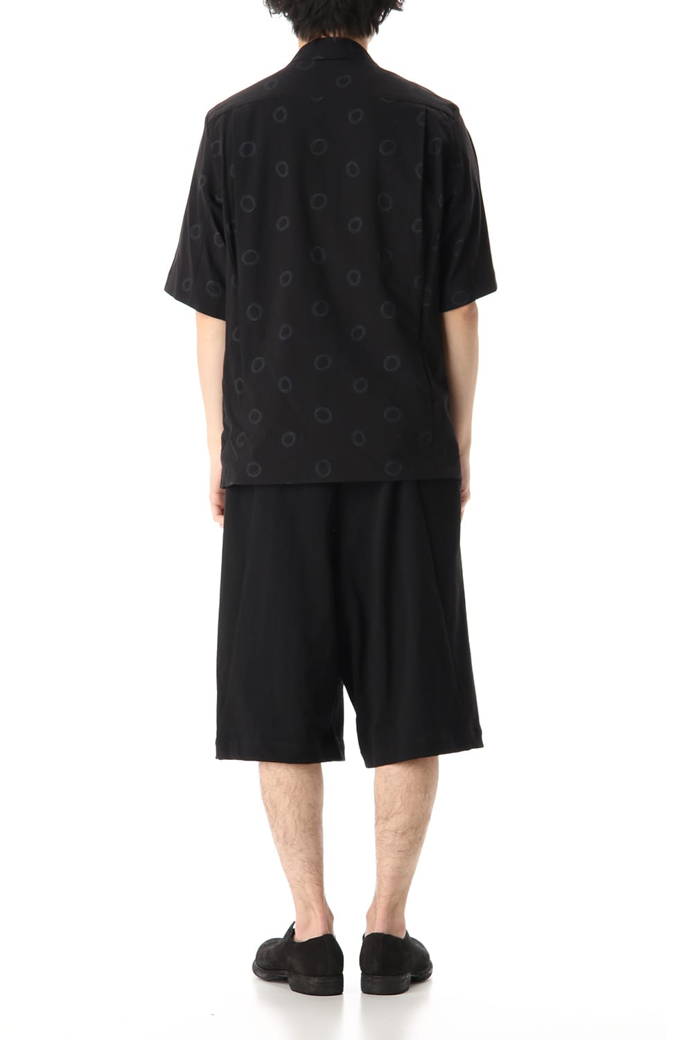 Half pants Cotton jersey Black