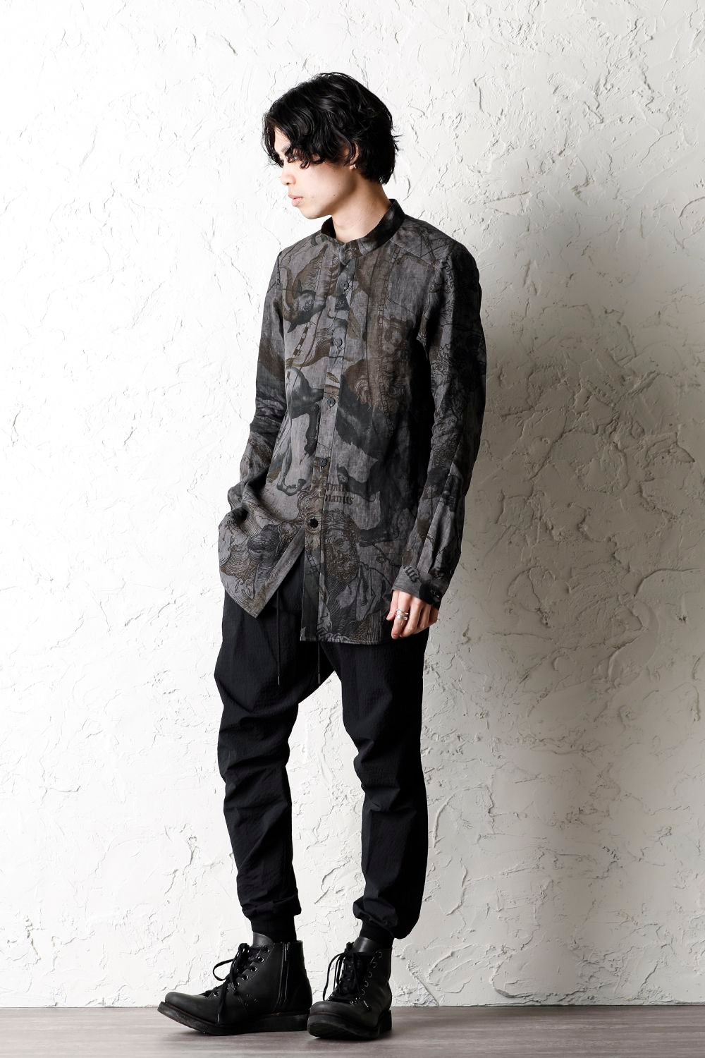 Long shirt line zodiac signs print