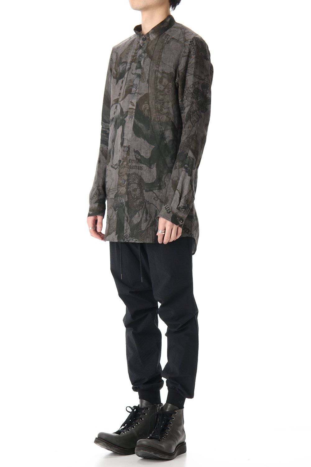 Long shirt line zodiac signs print