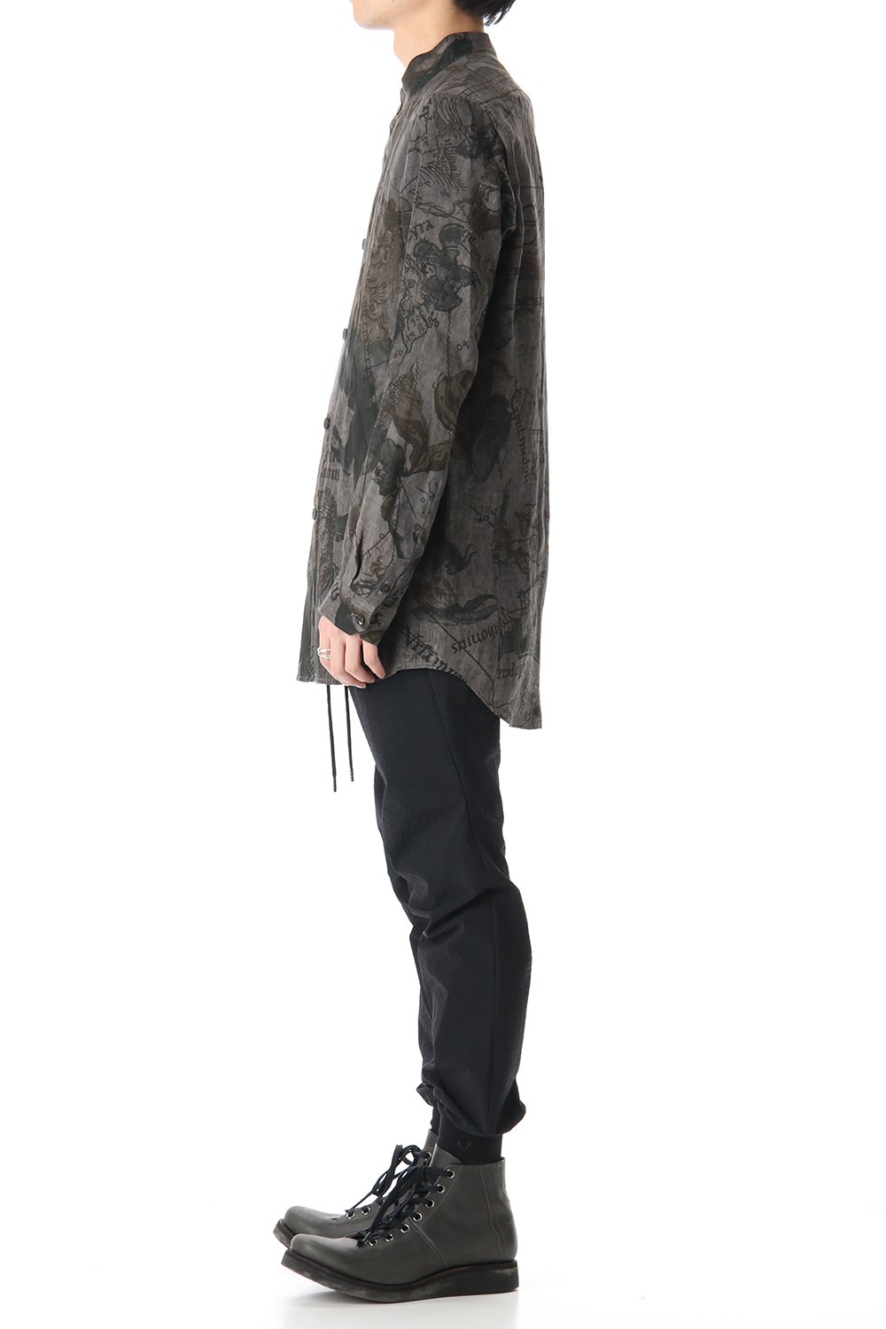 Long shirt line zodiac signs print