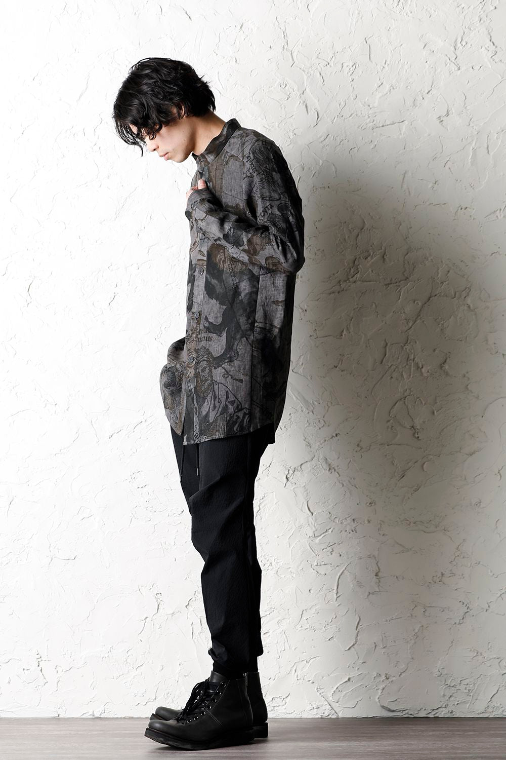 Long shirt line zodiac signs print