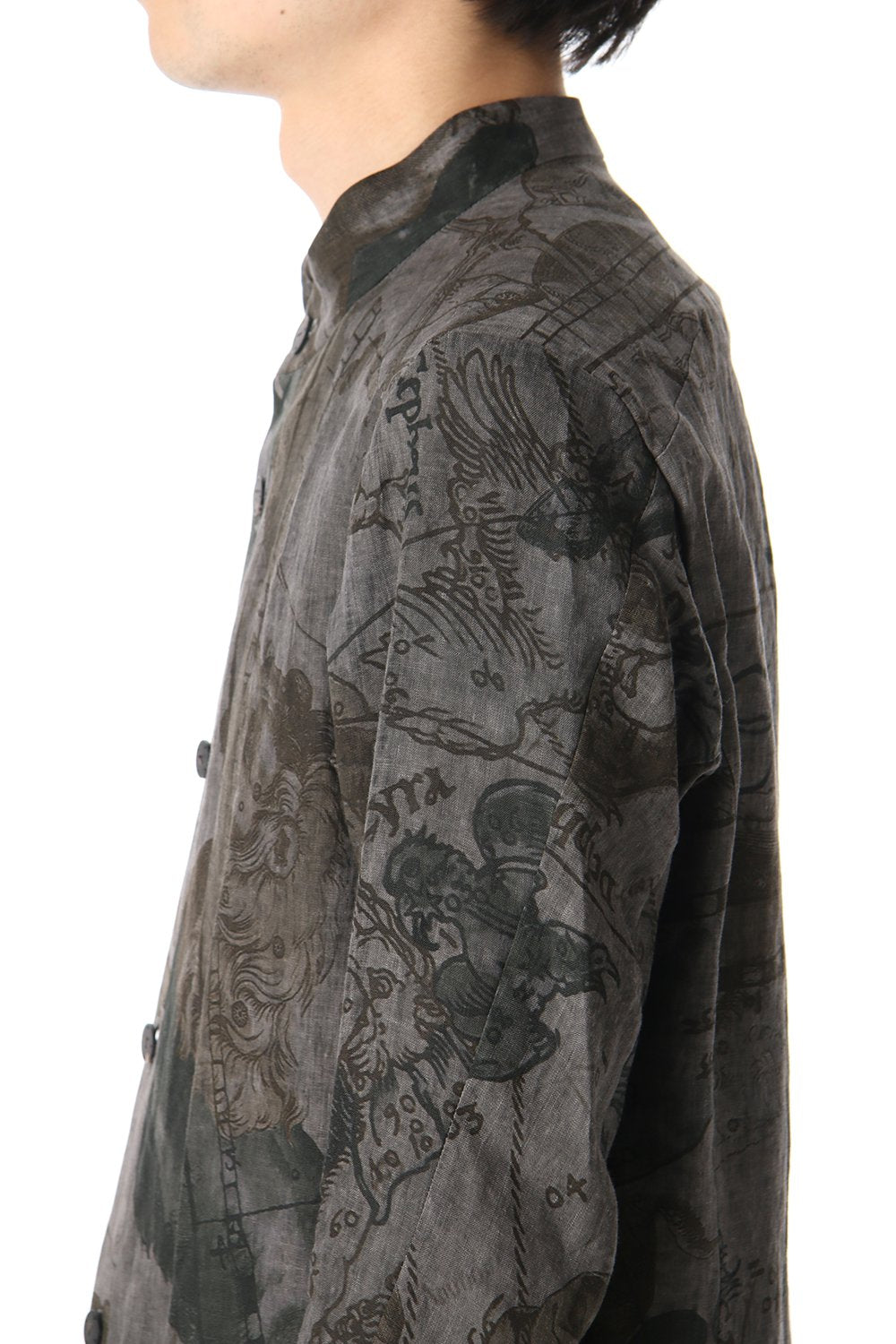 Long shirt line zodiac signs print