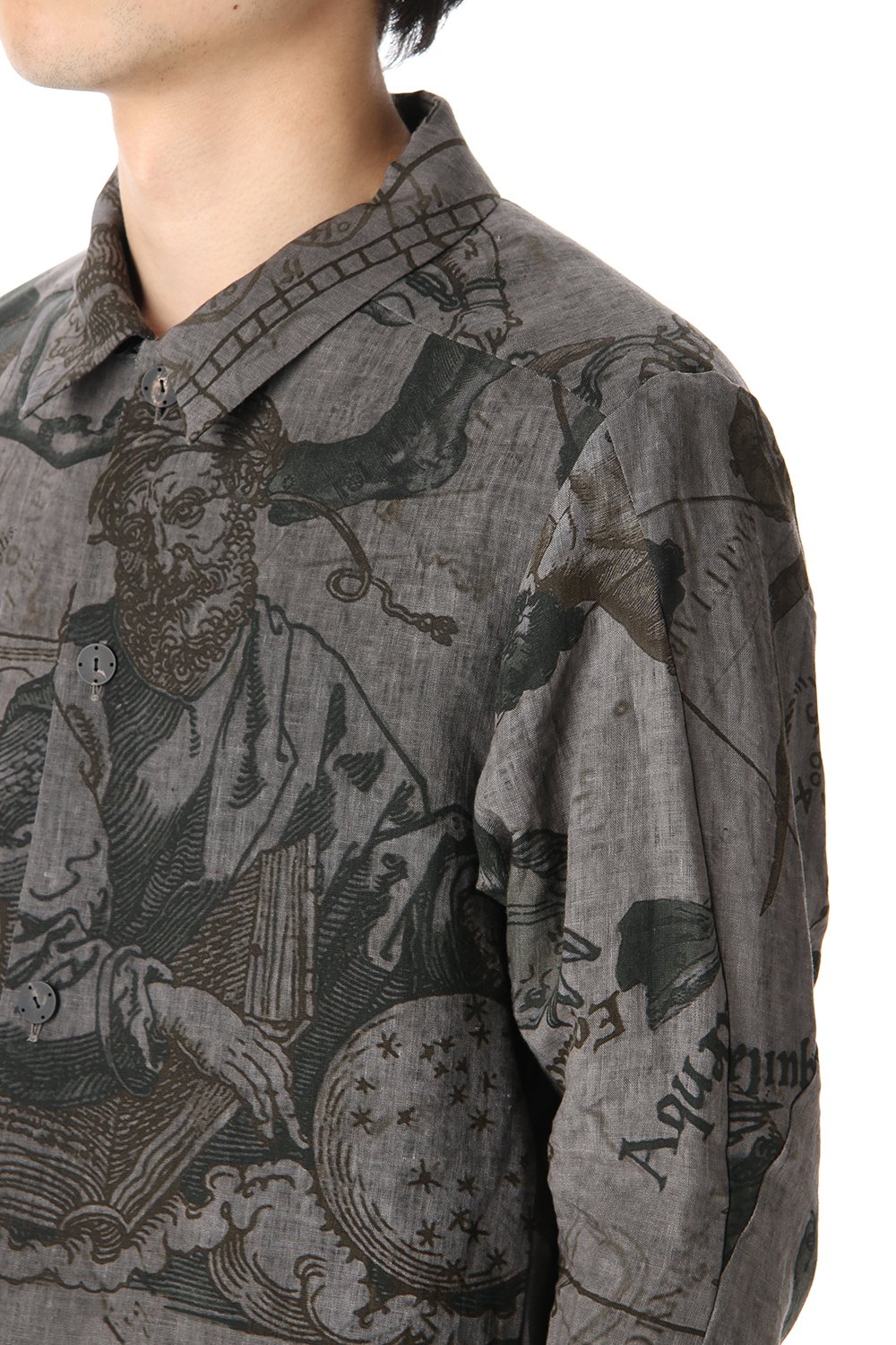 Shirt line zodiac signs print