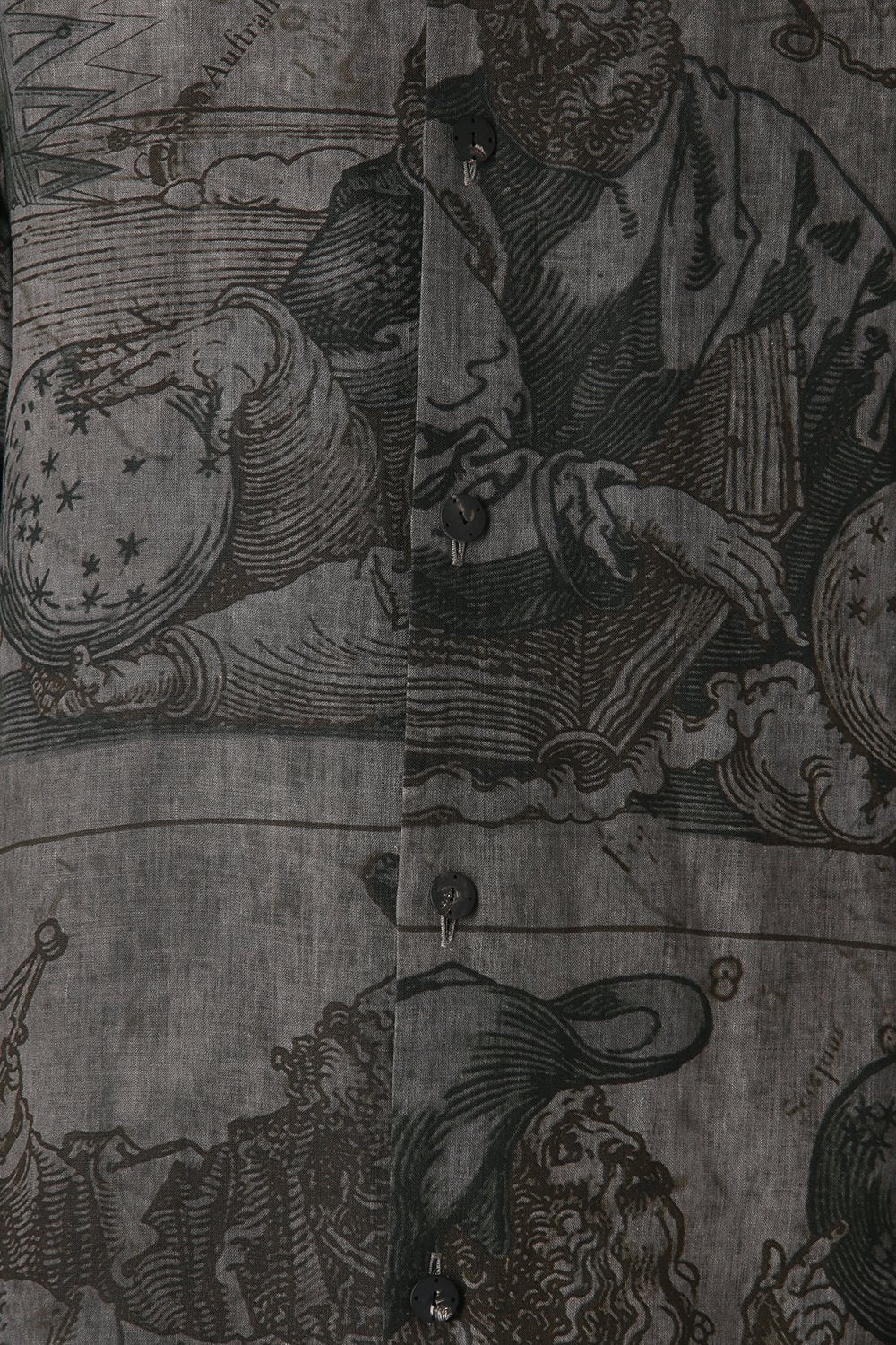 Shirt line zodiac signs print