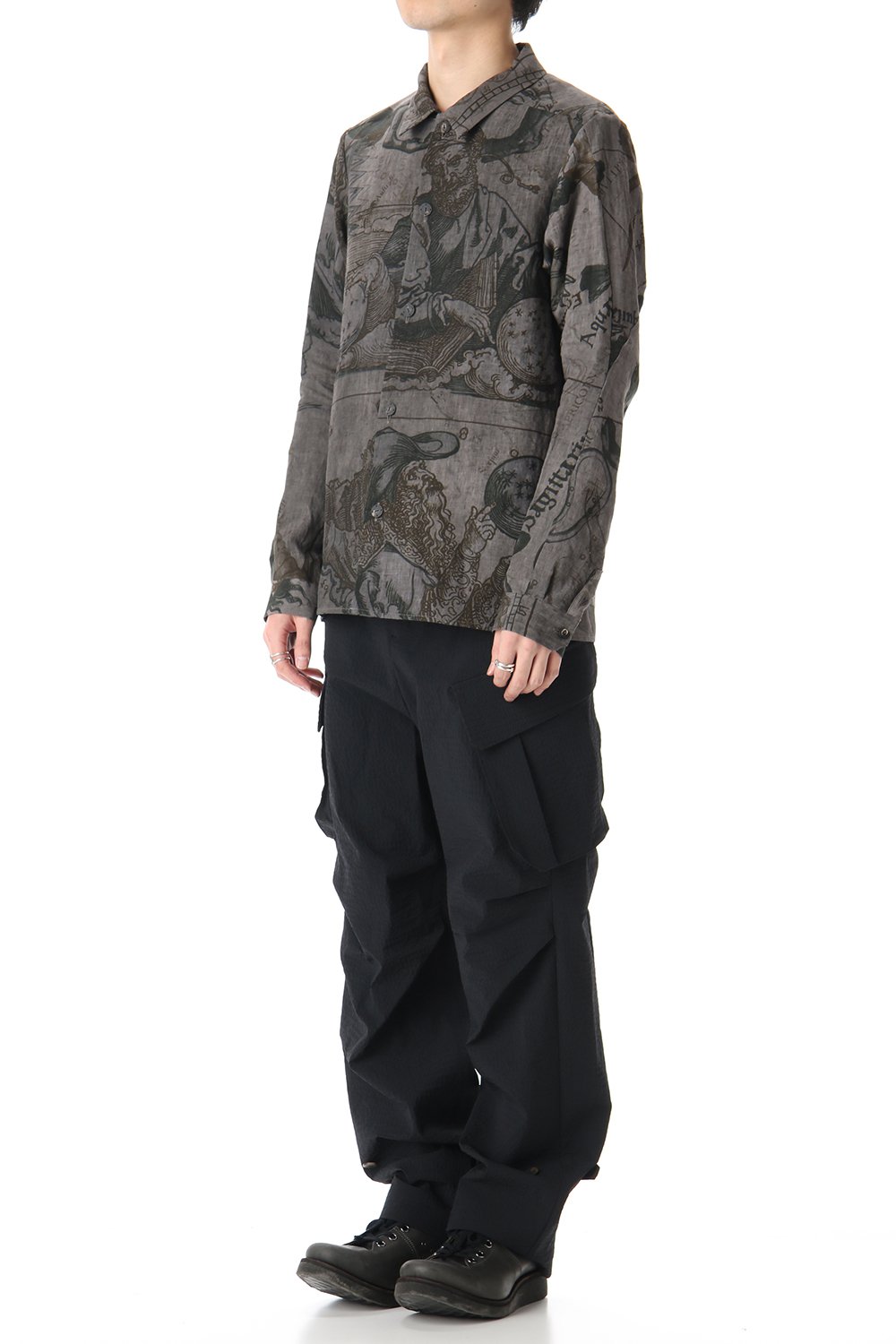 Shirt line zodiac signs print