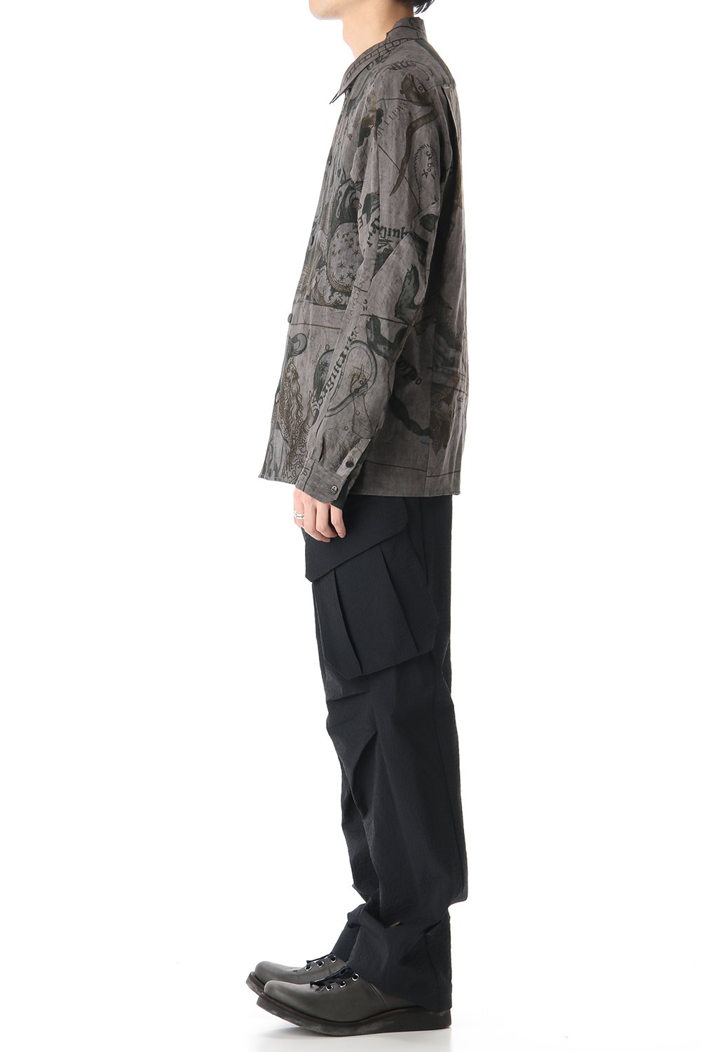 Shirt line zodiac signs print