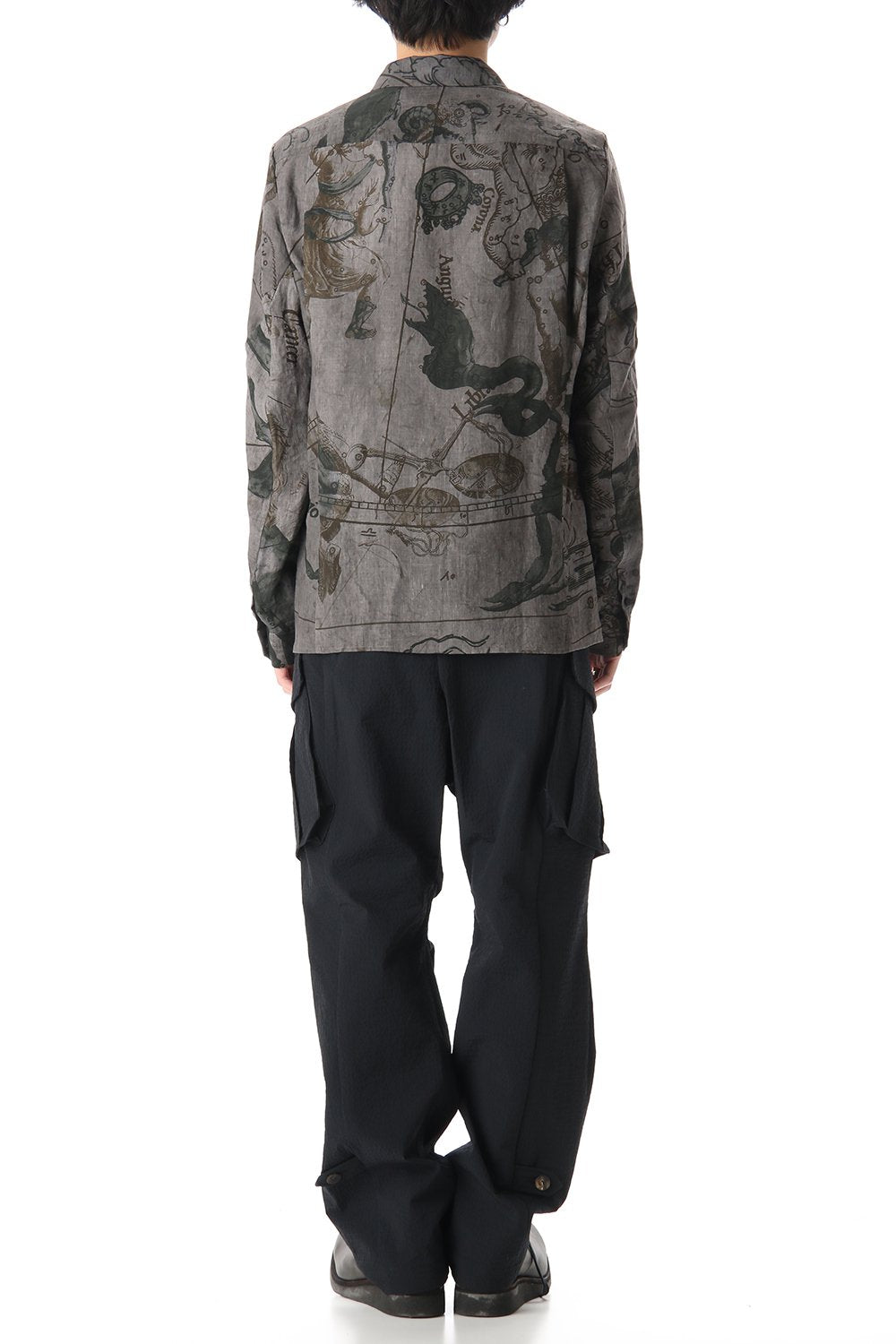 Shirt line zodiac signs print