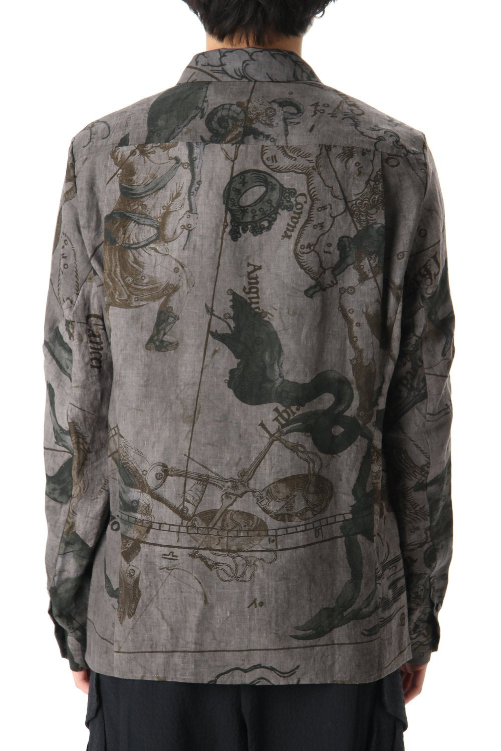 Shirt line zodiac signs print