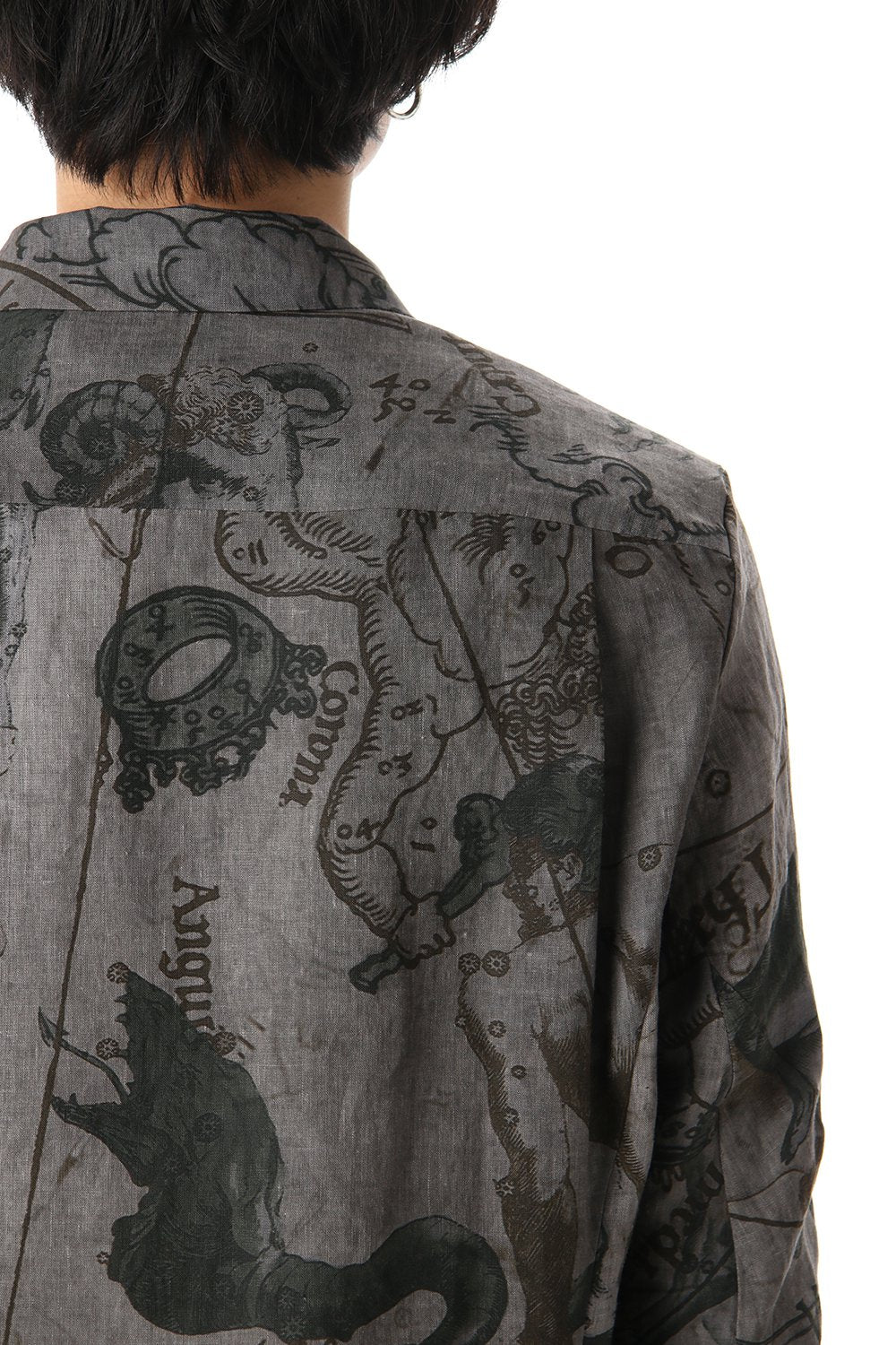 Shirt line zodiac signs print