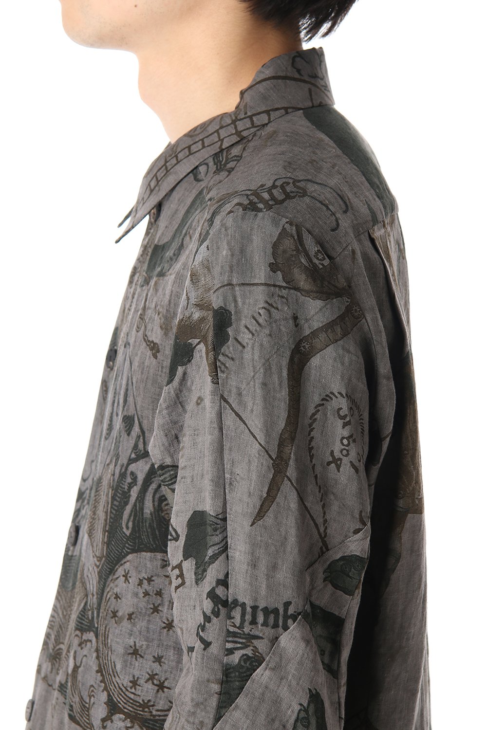 Shirt line zodiac signs print