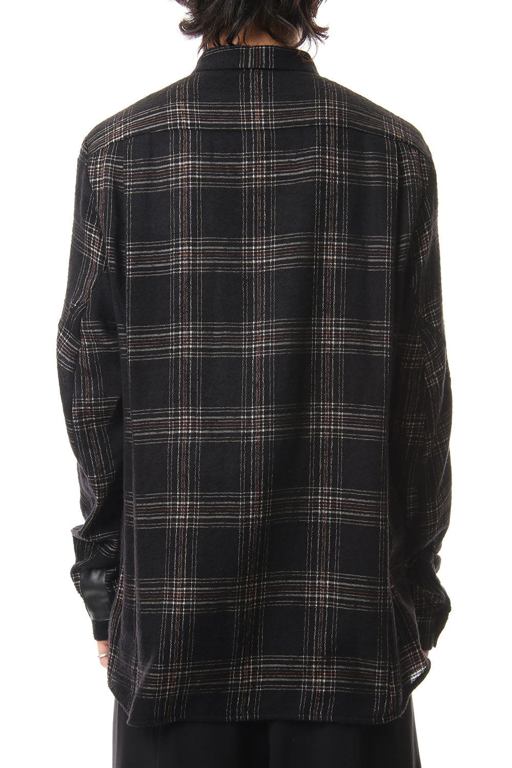 Virgin Wool Check Shirt