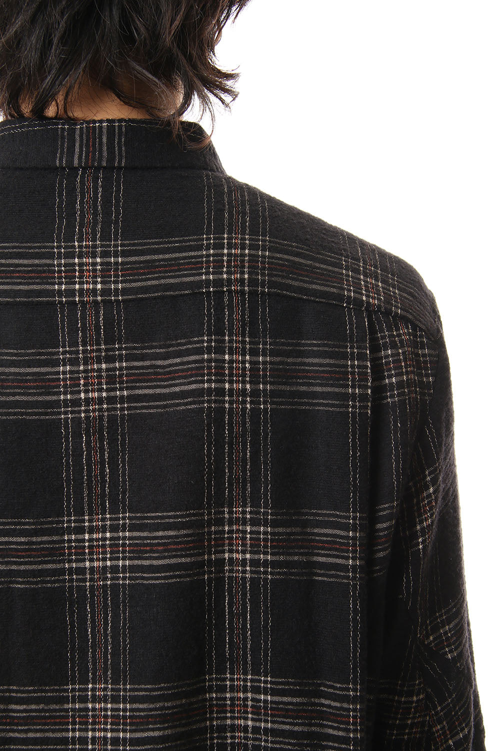 Virgin Wool Check Shirt